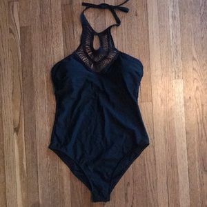 Black swimsuit
